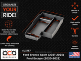 Ford Bronco Sport (2021+)/Escape (2020+) - Center Console Tray