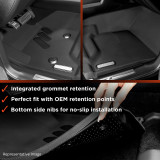 Chevrolet Colorado / GMC Canyon (2015-2022) Floor Liners - Front & Rear Rows