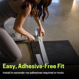 No adhesives with BaseLayer Gym Tile