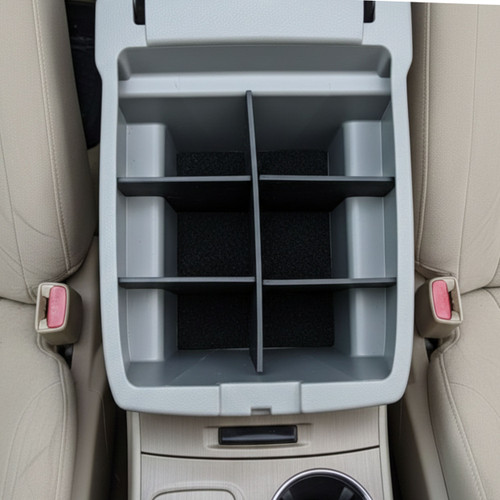 Vehicle OCD Organizers by BaseLayer Toyota Highlander - Center Console Organizer 2008-2013 overhead view