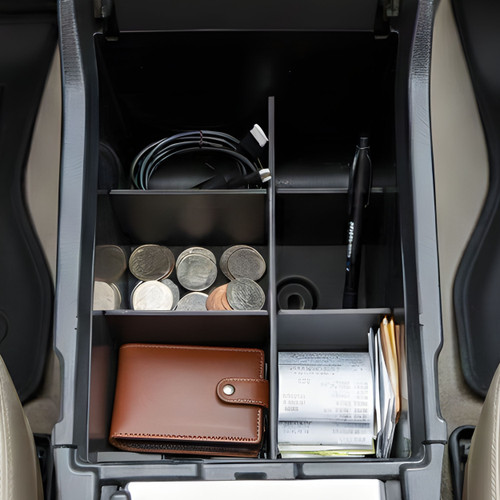 Installed Vehicle OCD Organizers by BaseLayer Toyota 4Runner - Center Console Organizer 2003-2009