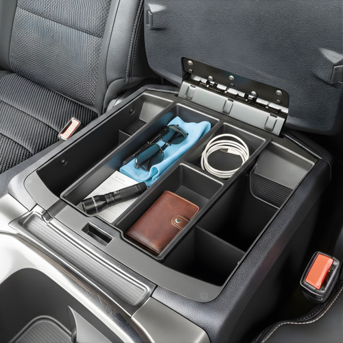 Installed Vehicle OCD Organizers by BaseLayer RAM 1500 Classic/1500/2500/3500 - Center Console Tray