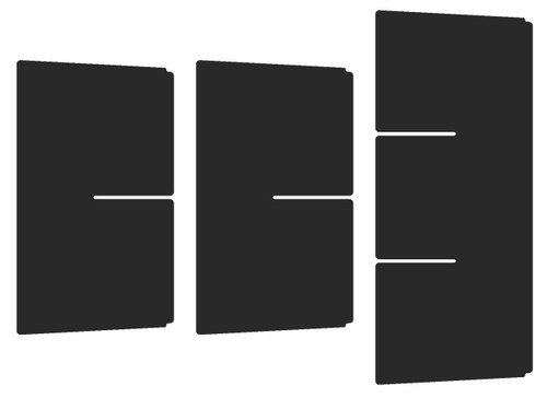 Vehicle OCD Organizers by BaseLayer GMC Sierra 1500/2500 HD/3500 HD and Chevrolet Silverado 1500/2500 HD/3500 HD - Center Console Organizer