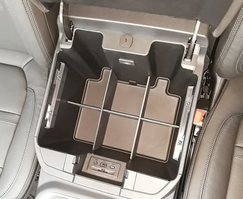 Vehicle OCD Organizers by BaseLayer GMC Sierra 1500/2500 HD/3500 HD and Chevrolet Silverado 1500/2500 HD/3500 HD - Center Console Organizer