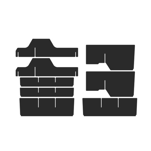 Vehicle OCD Organizers by BaseLayer RAM 1500/2500/3500 - Lower Center Console Organizer