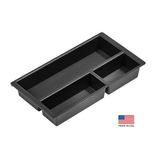 Vehicle OCD Organizers by BaseLayer Chevrolet Silverado 1500/2500/3500 HD and GMC Sierra 1500/2500/3500 HD - Center Console and Tray Organizer Set
