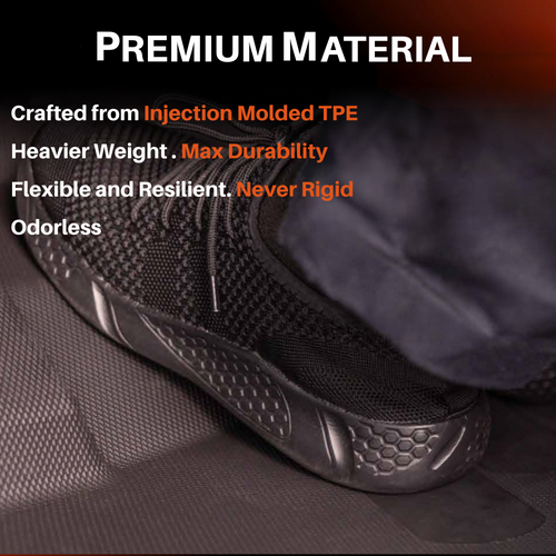 Jeep Wrangler JK 4-door premium material floor liners graphic
