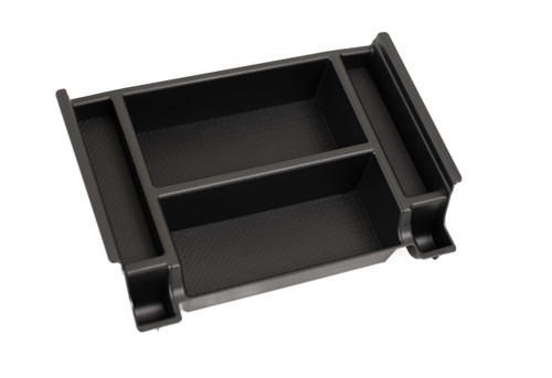 TOYOTA TUNDRA (2022+) / SEQUOIA (2023+) - CENTER CONSOLE TRAY by BaseLayer Top angled view