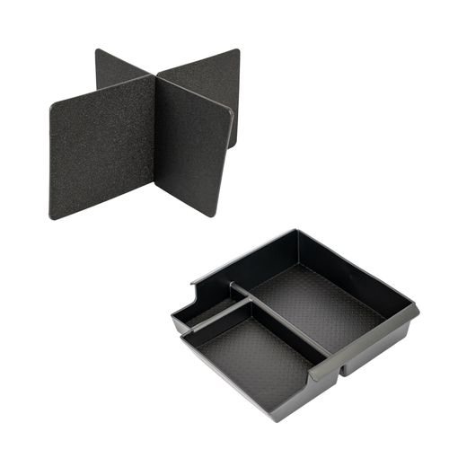 Vehicle OCD by BaseLayer for Ford Bronco 2021-2024 center console divider and center console tray