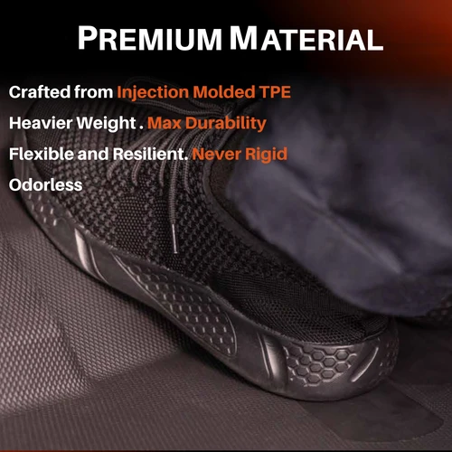 BaseLayer Ford F-350 Rear Floor Mat Crafted from Premium Material