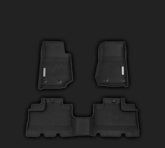 RAM 1500 FLOOR LINERS CREW CAB 2019-2025