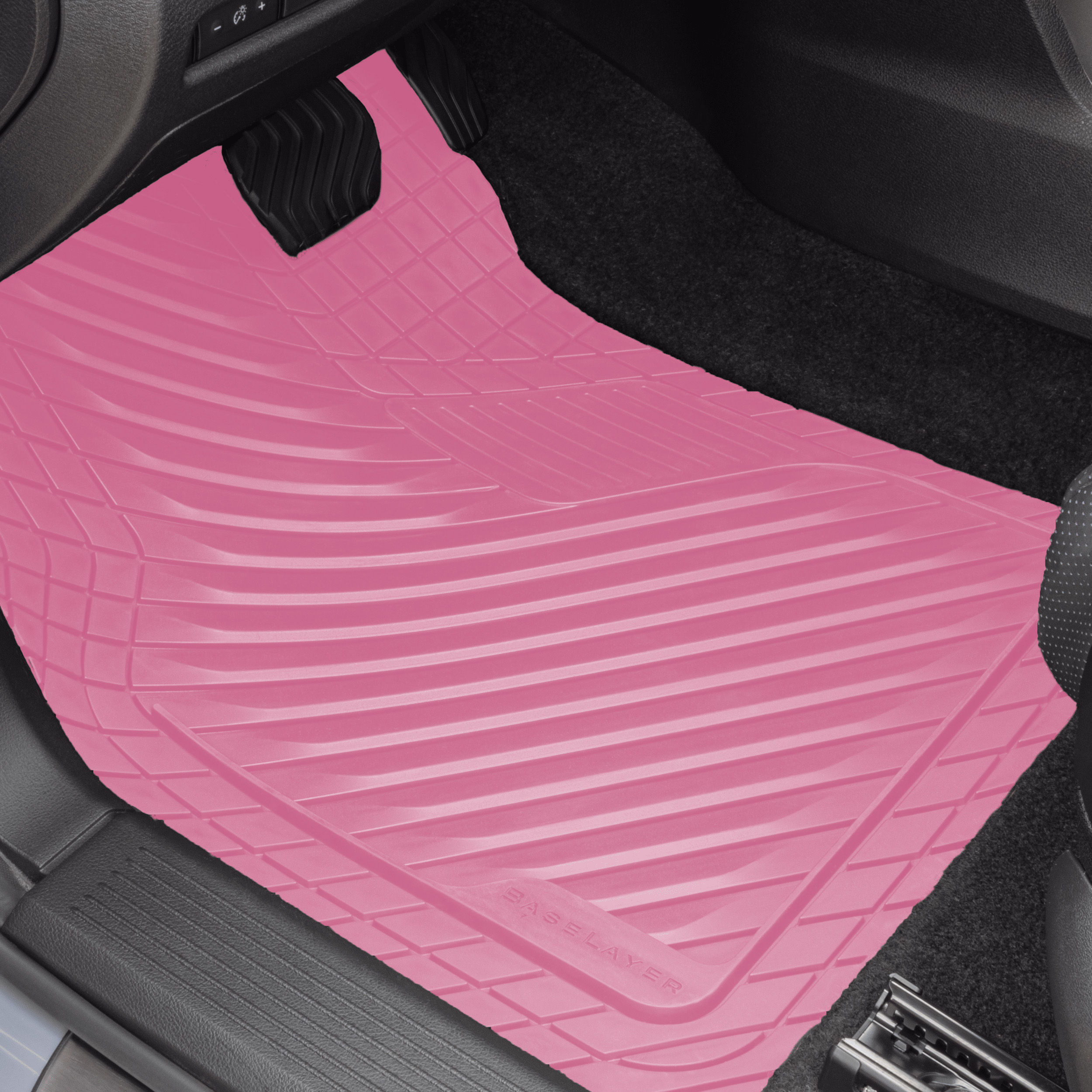 Cut-to-Fit™ 4-Piece Floor Mats – Special Pink Edition | BaseLayer
