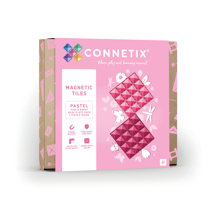 Pastel Pink & Berry Base Plate 2 pc