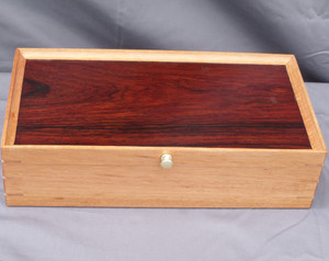 The Goncalo Alves and Cocobolo keepsake box.