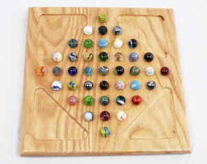 Diamond Marble Solitaire - Coffeenut Diamond Marble Solitaire - Coffeenut