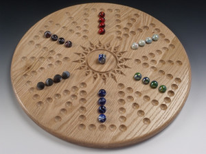 Aggravation/Wahoo 6 Player in Oak