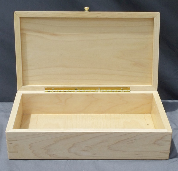 Inside of the keepsake box.