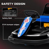 BumperBoo 6V Bumper Car Blue AHL003-BLUE