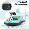 BumperBoo 6V Bumper Car Green AHL003-GREEN