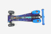 MistX 3 Wheel Foldable Kids Push Vapour Scooter Blue