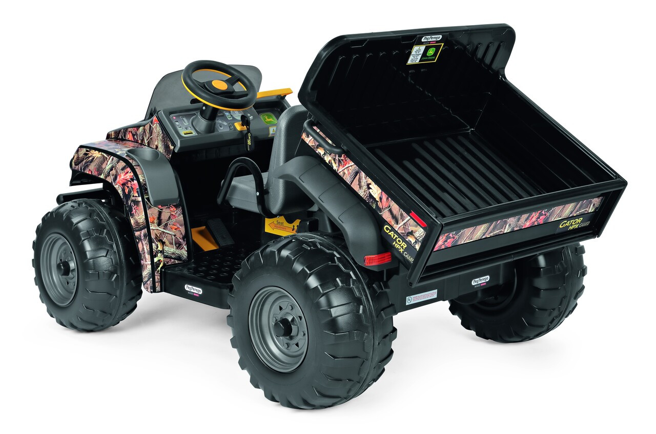 Peg Perego John Deere Gator HPX Camo 12V Electric Ride On