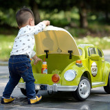 Beetle 12V Electric Ride On Car (Green) - JE158-GREEN - Funstuff Ireland UK