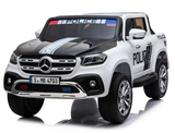 Licensed Mercedes Benz X Class Police 24V Black White Electric Ride On Jeep - XMX606-XCLASS-24V-POLICE - Funstuff Ireland UK