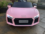 Licensed Audi R8 Spyder 12V Electric Ride On Car (Pink) - HL1818-PINK - Funstuff Ireland UK