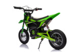 Dirt Race Scrambler 24V Electric Ride On Motorbike Green - BDM0952-GREEN - Jester Wholesale Ireland UK