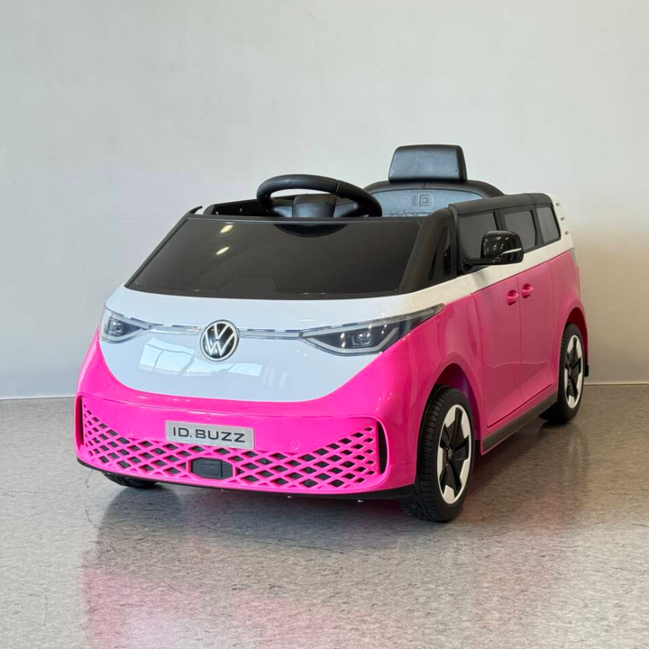 12V Ride-On Kids Volkswagen ID Buzz Pink Funstuff