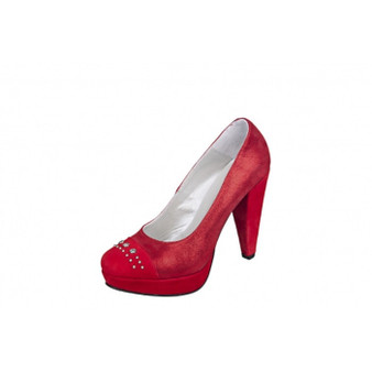 Mistika-Damen-High-Heels-Damenschuhe-Pumps-Rot