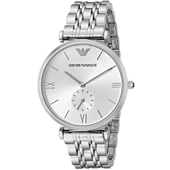 EMPORIO ARMANI AR1819 Classic Herrenuhr Farbe Silber