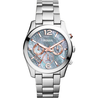 Fossil ES3880 Damenuhr Farbe silber