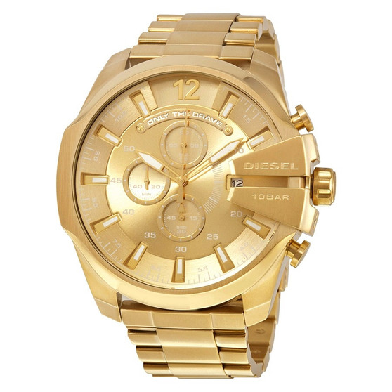 Diesel DZ4360 Herrenuhr Chrono Farbe Gold