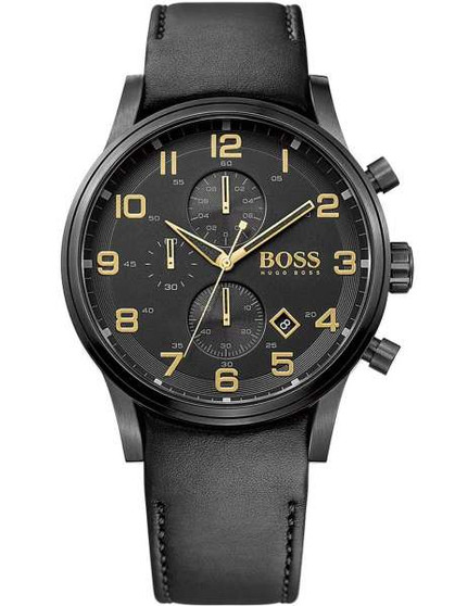 Hugo-Boss-Herrenuhr-Aeroliner-1513274-Front