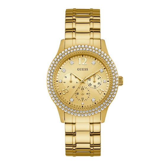 Guess-Damenuhr-Bedazzle-W1097L2