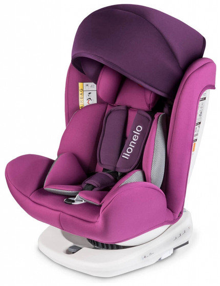 Lionelo Bastiaan Auto Kindersitz mit Isofix Autositz Lila