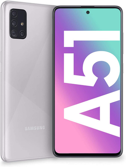 Samsung Galaxy A51 4G 128GB 4GB RAM Silber
