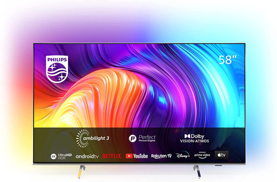 Philips 58PUS8507/12 58 Zoll Smart TV Ambilight 