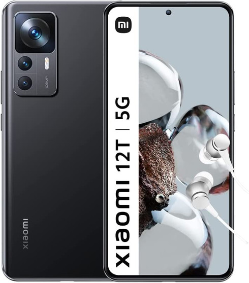 Xiaomi 12T 8/128GB schwarz Smartphone