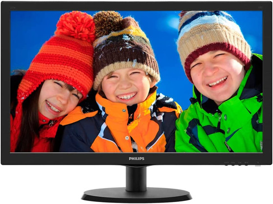 Philips Monitor 223V5LSB2/10 21,5 Zoll Monitor schwarz