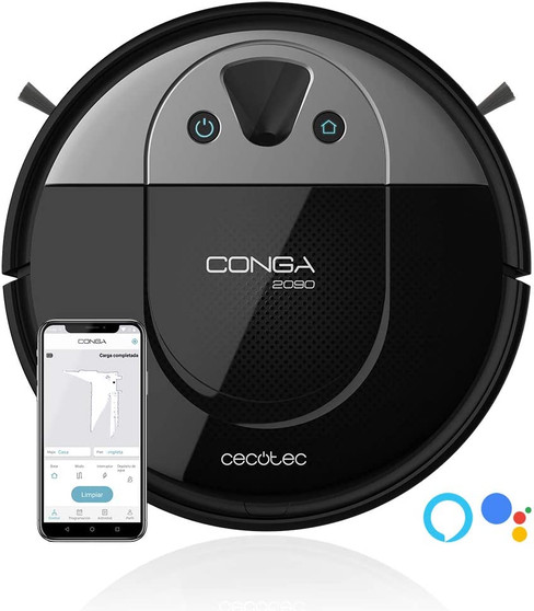 Roboterstaubsauger Cecotec Conga 2600 mAh Schwarz