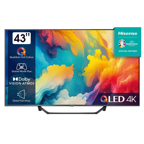 Hisense Smart TV 43A7KQ 43 Zoll 4K Ultra HD QLED