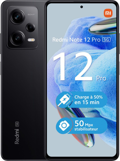Xiaomi Redmi Note 12 Pro 5G 128GB schwarz