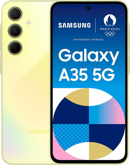 Samsung Galaxy A35 Smartphone 128 Go 5G Lime