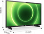 Philips Smart TV 32PFS6805 32 Zoll Full HD LED WiFi
