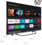 Smart TV Hisense 50U7QF 50 Zoll 4K Ultra HD ULED WiFi