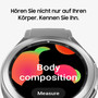 Samsung Galaxy Watch4 Classic Runde Bluetooth Smartwatch
