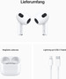 Apple AirPods 3. Generation mit MagSafe Ladecase