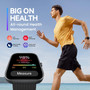 Amazfit Bip 3 Smartwatch schwarz